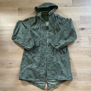 Desert night camo parka